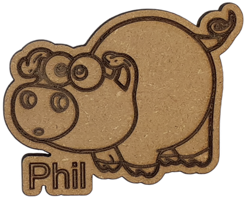 Magnet - Cochon personnalisable